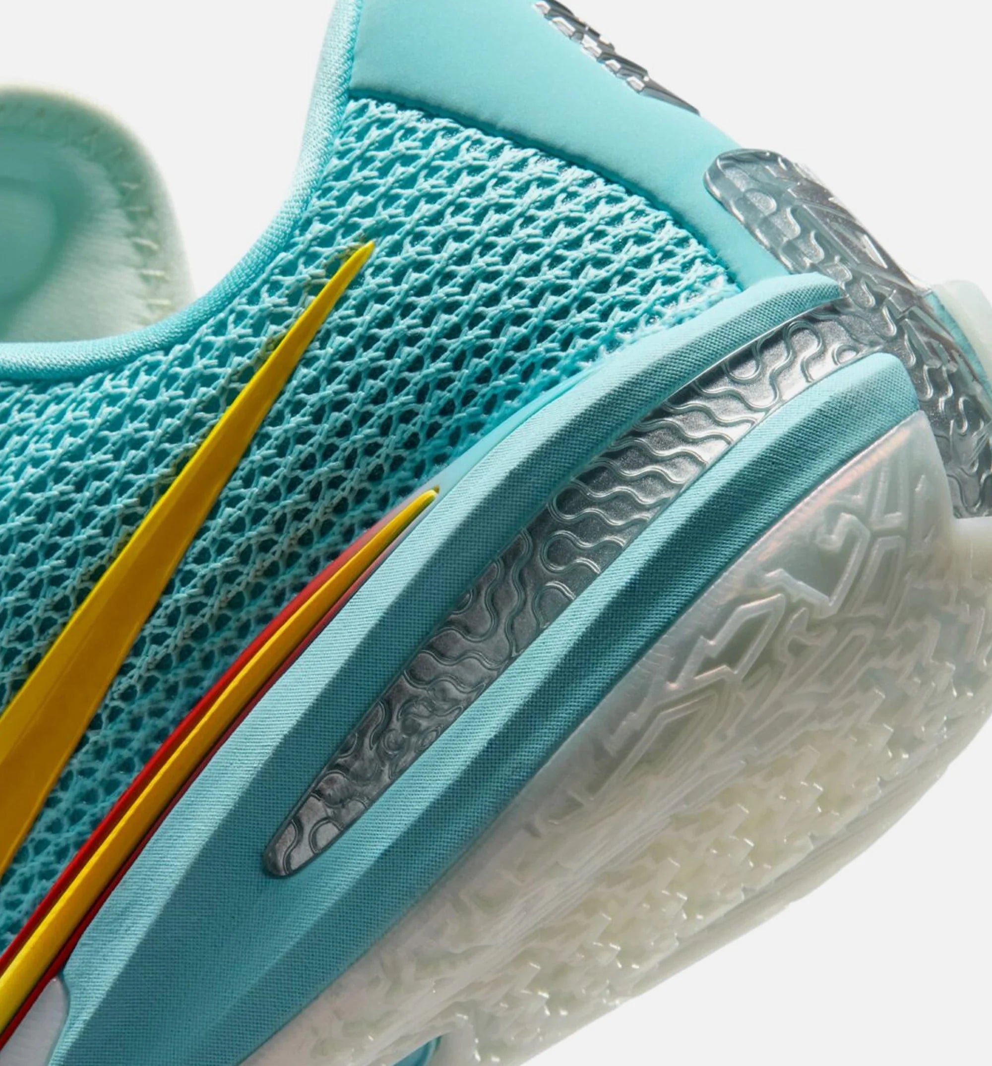 Dylan Harper x Nike GT Cut 1 Titan Bleached Aqua Mens Lifestyle Shoe Bleached Aqua Cashmere Sport Gold Chile Red Metallic Silver Glacier Blue