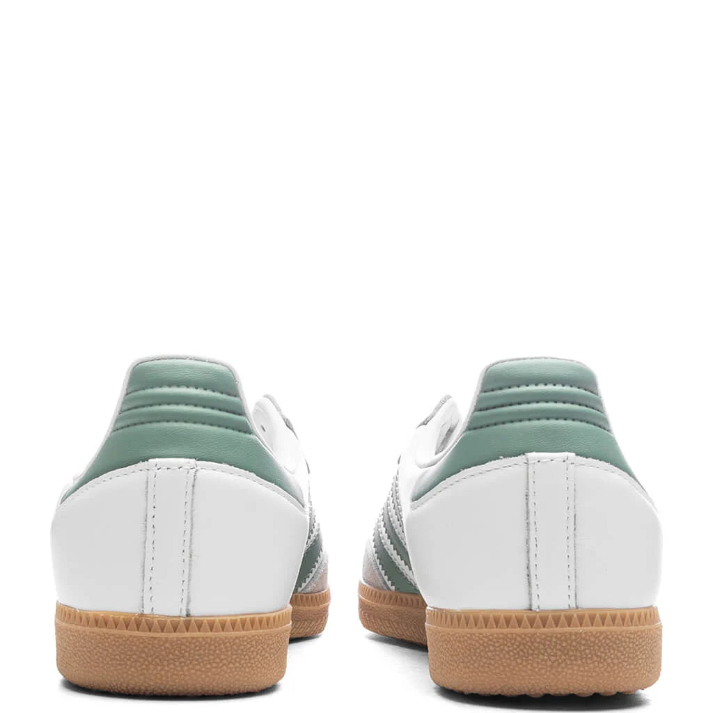 Kids Samba OG GS Cloud White Silver Green Gum