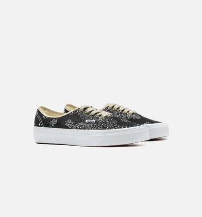Authentic 44 LX Faded Paisley Mens Lifestyle Shoe Black White