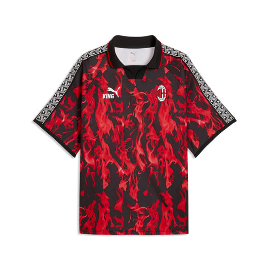PUMA AC Milan King Retro Mens Soccer Jersey 2026 Red Black