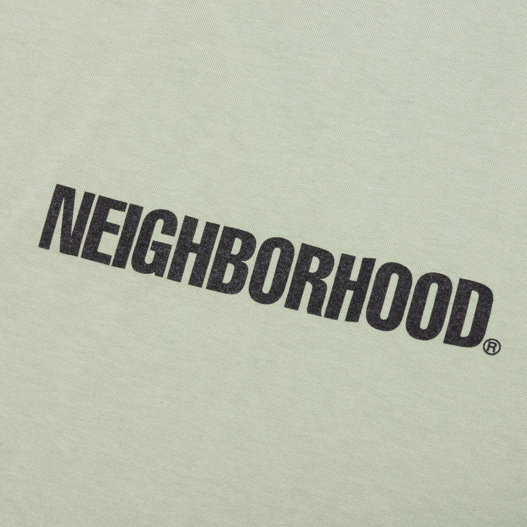 NH L S Tee 12 Sage Green