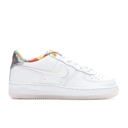 Air Force 1 LV8 GS White White Midnight Navy