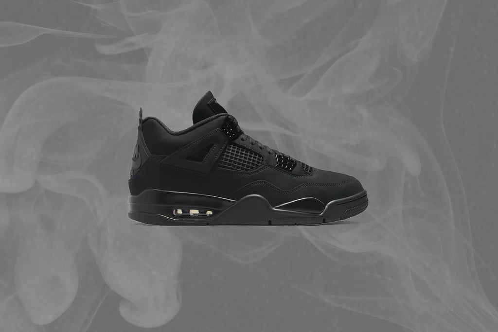 Air Jordan 4 Retro Black Cat Black Light Graphite