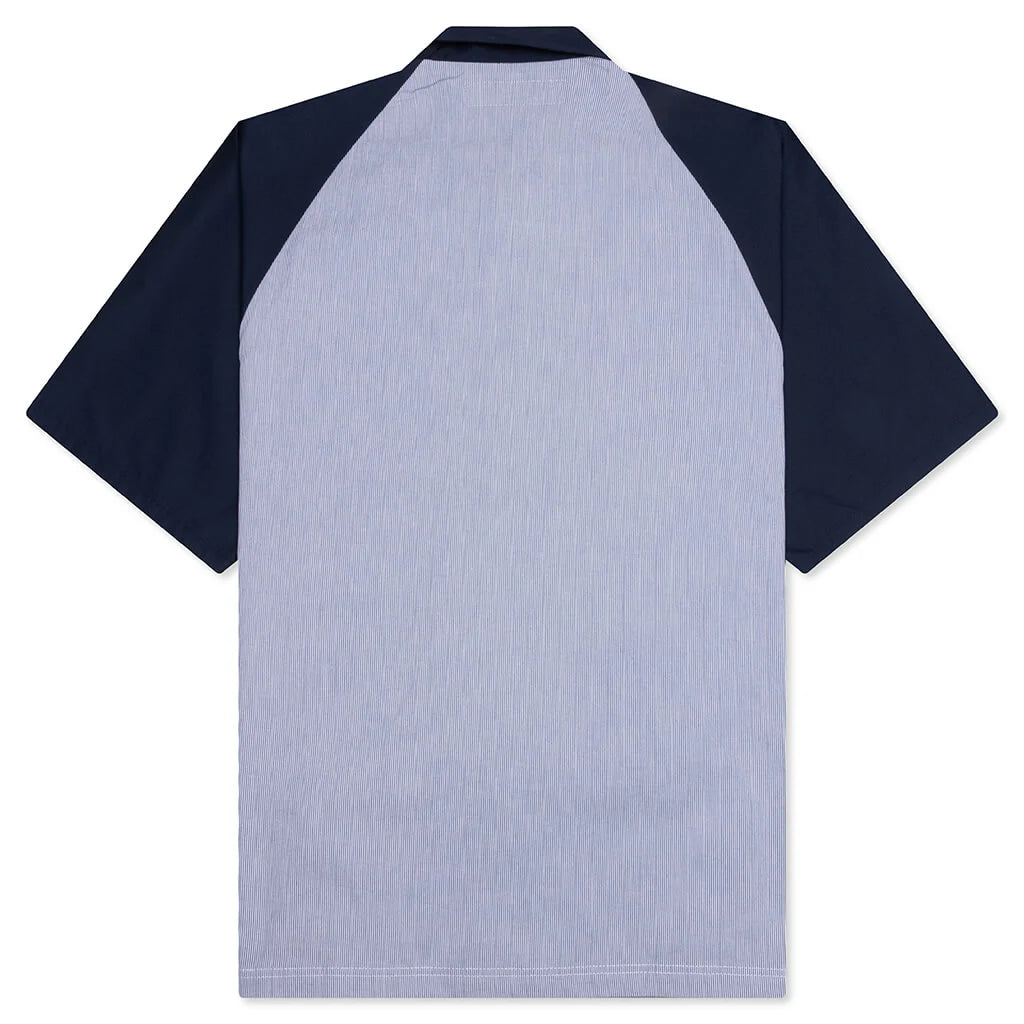 Classic Work S S Shirt 2 Navy