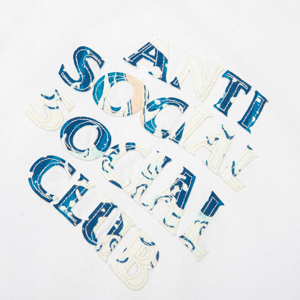 Tonkatsu Boro Wave Tee White