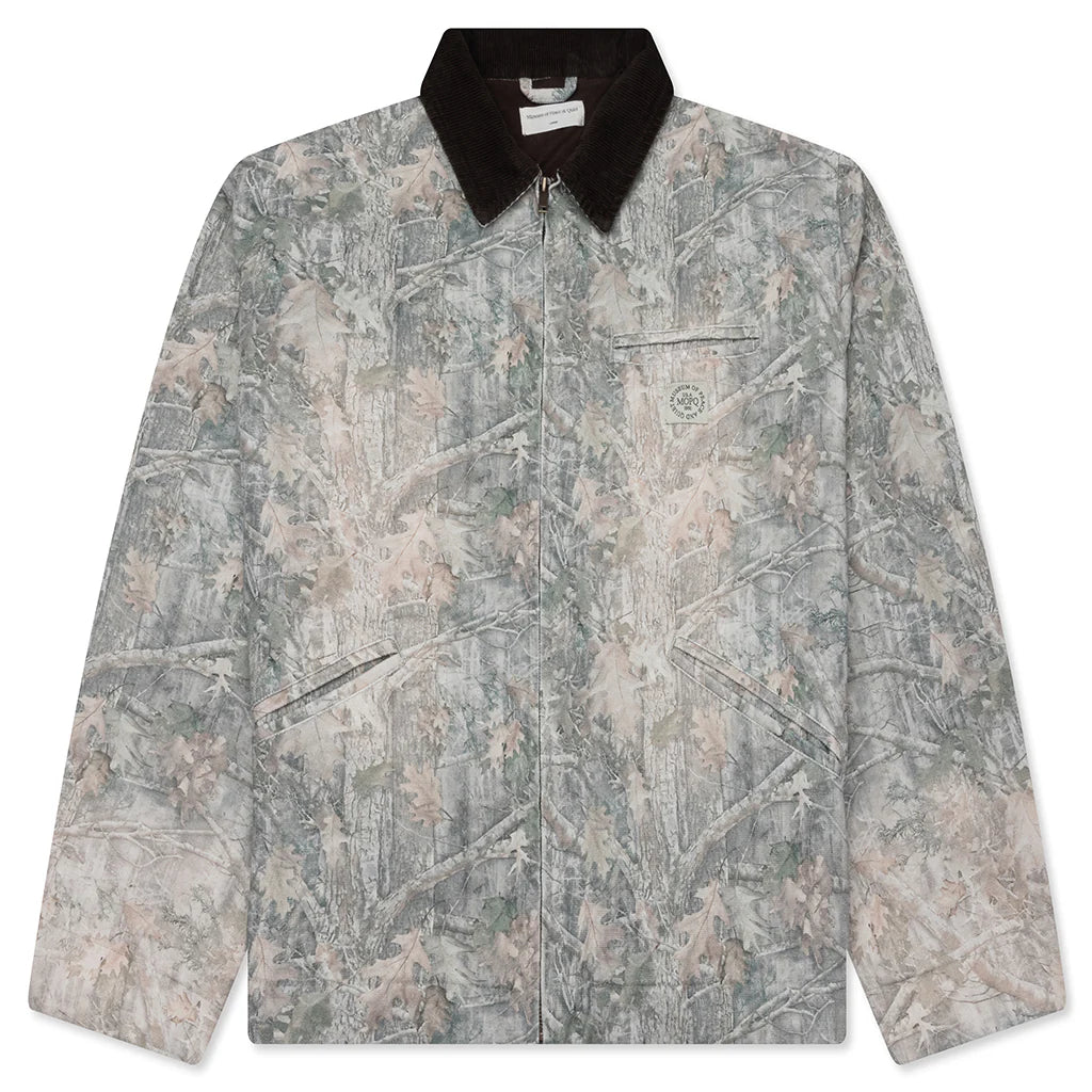 Utility Canvas Work Jacket Camouflage