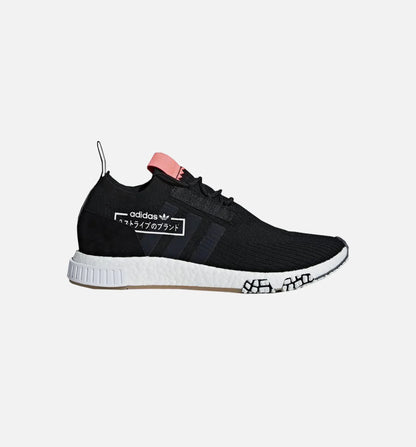 Racer Mens Shoes Black White