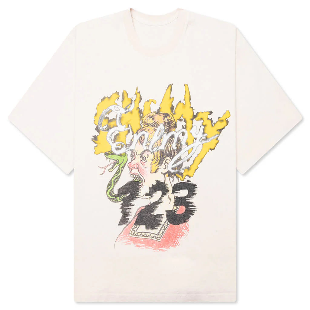 Snake CVA Tee Vintage White