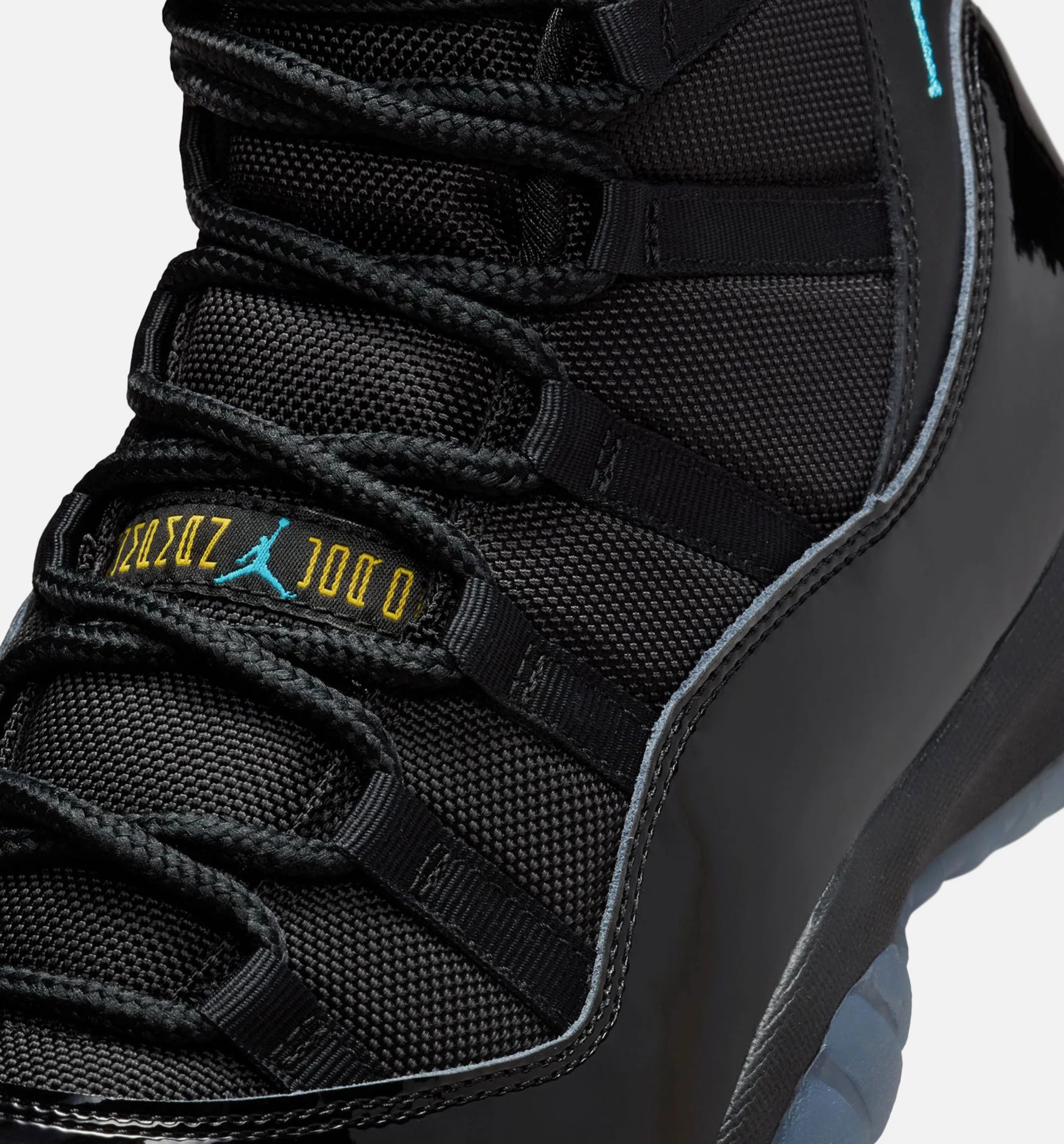 Air Jordan 11 Retro Gamma Mens Lifestyle Shoe Black Gamma Blue Black Varsity Maize Limit One Per Customer