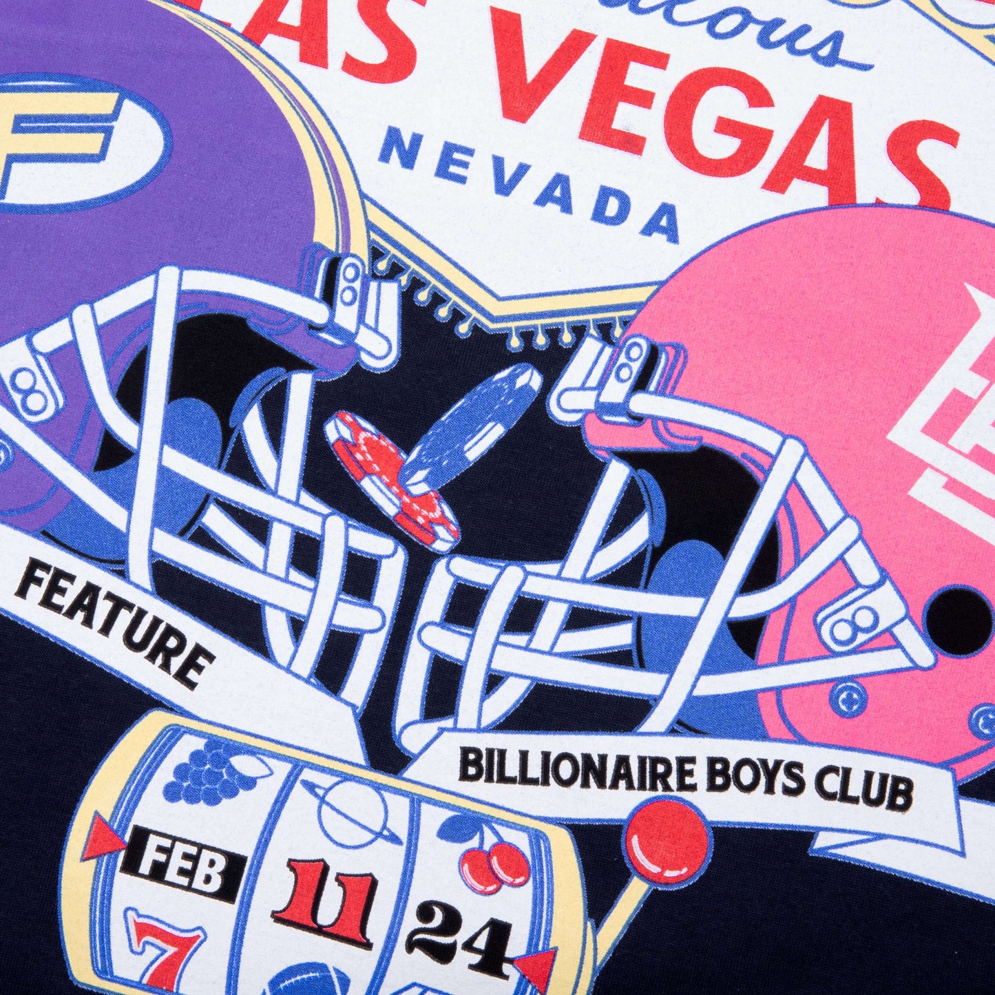 Feature x Billionaire Boys Club Viva Short Sleeve Tee Navy