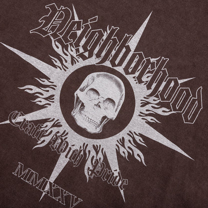 NH L S Tee 15 Brown