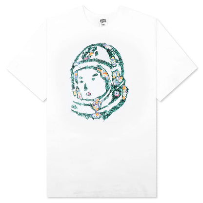 BB Helmet S S Tee White