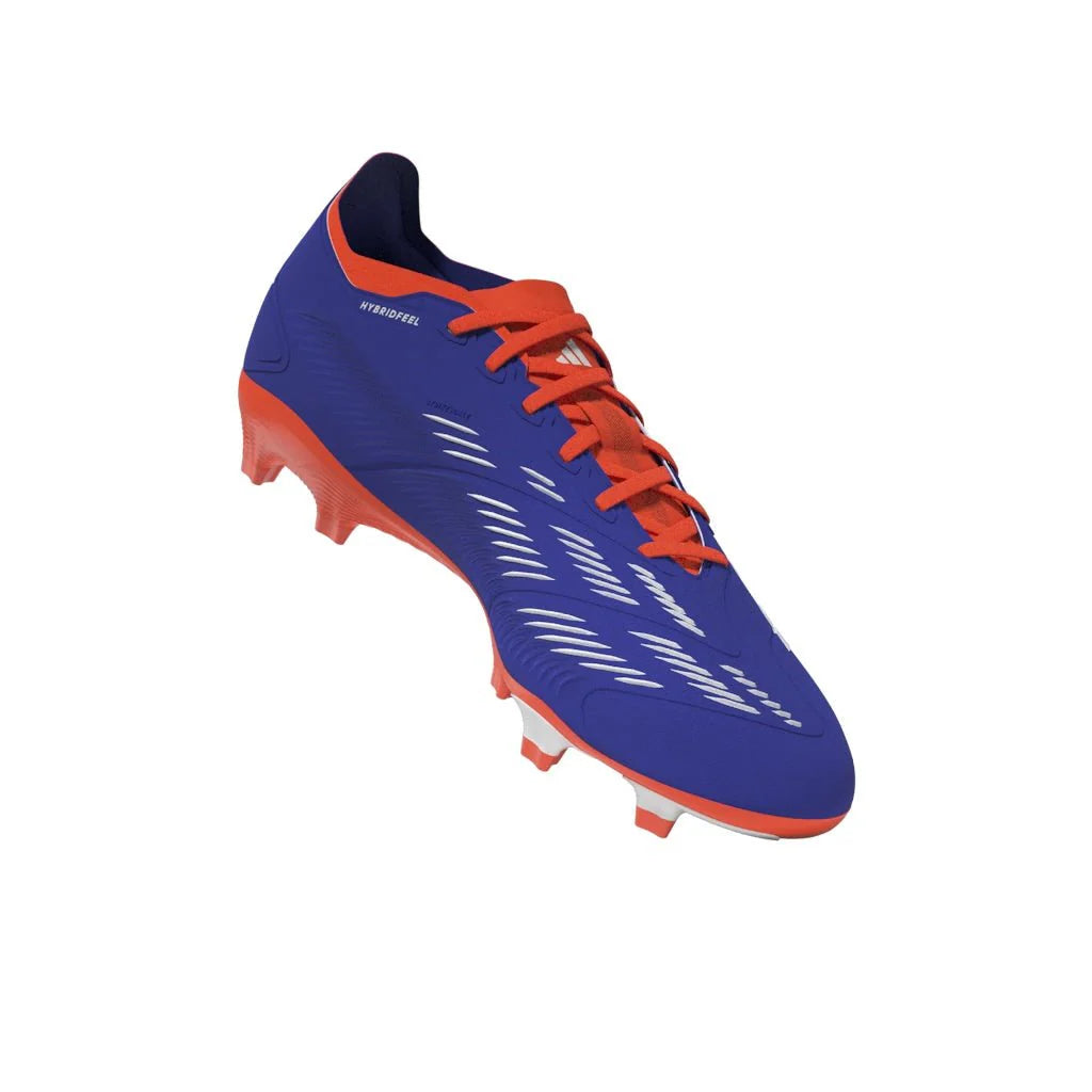adidas Predator League FG Firm Ground Soccer Cleats Lucid Blue White Solar Red