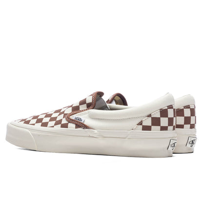 Premium Slip On 98 Checkerboard Coffee