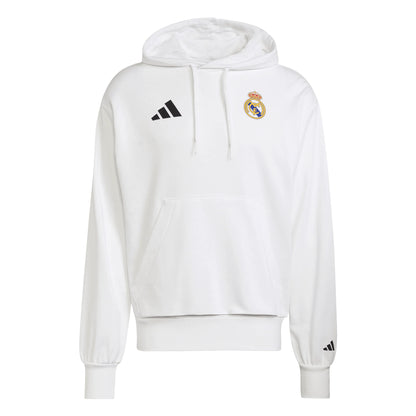 adidas Real Madrid Avengers Mens Soccer Hoodie White