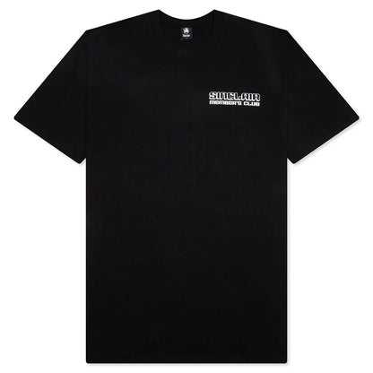 Members Club Tour Tee Black