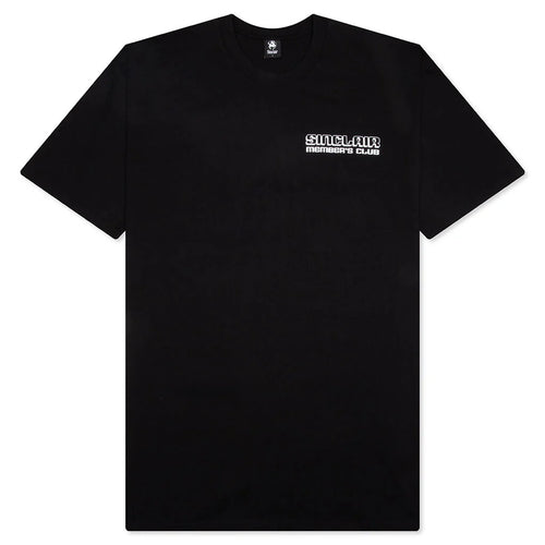 Members Club Tour Tee Black