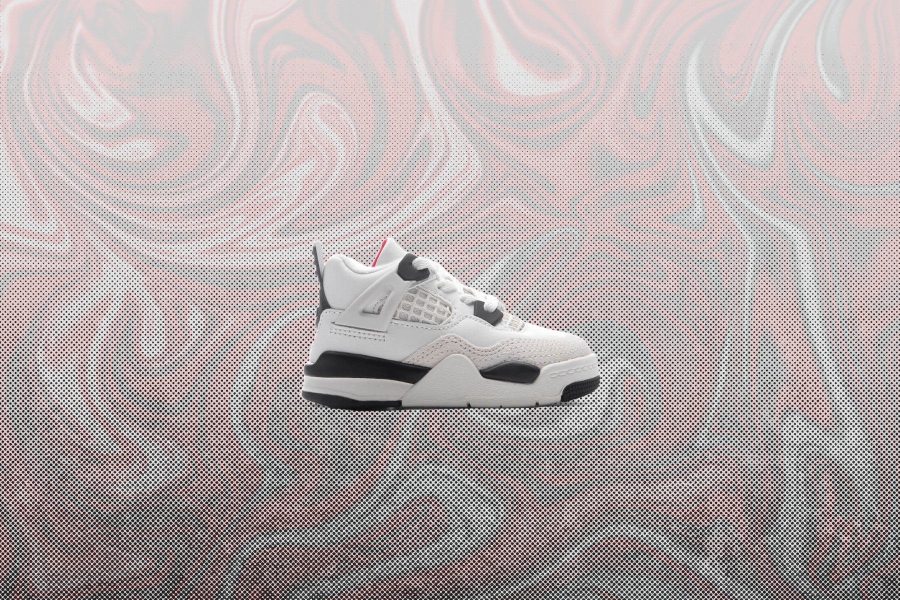 Air Jordan 4 Retro OG Flight Club TD Sail Black University Red
