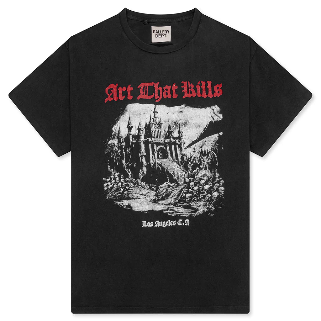 ATK Castle Tee Vintage Black