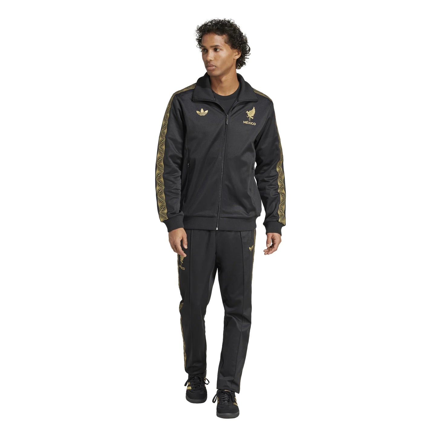 adidas Mexico Gold Track Pants Black
