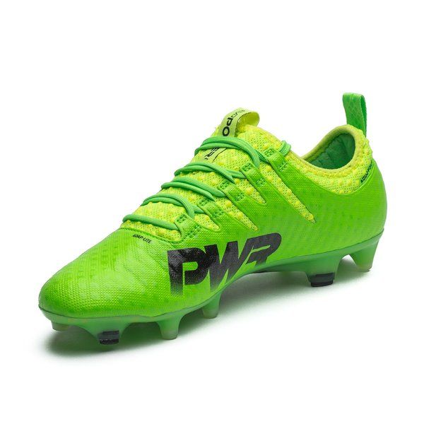 PUMA Evopower Vigor 1 FG Firm Ground Soccer Cleats Green Gecko Black Yellow