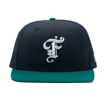 Feature x New Era 59FIFTY Fitted Wool Navy Teal