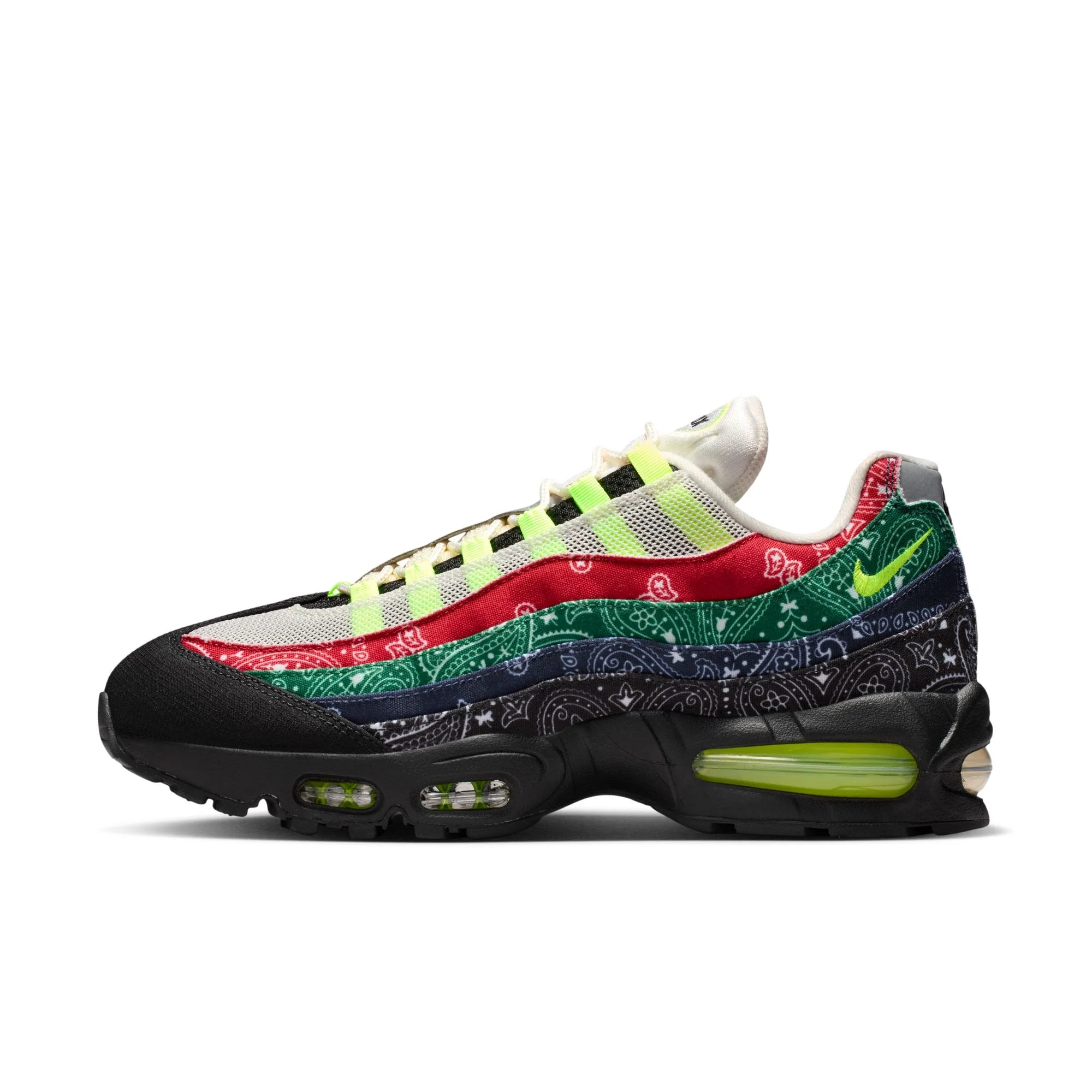 NIKE AIR MAX 95 SP NEON PAISLEY BANDANA