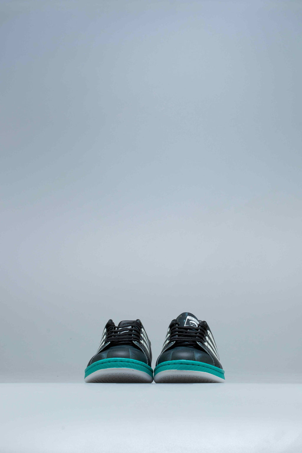 Raf Simons Samba Stan Mens Shoes Core Black Cloud White Bright Blue