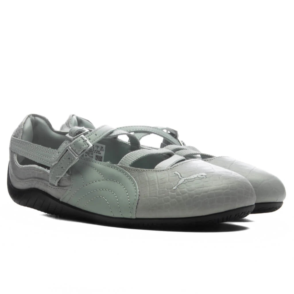 Womens Speedcat Ballet Croc PUMA White Vapor Gray