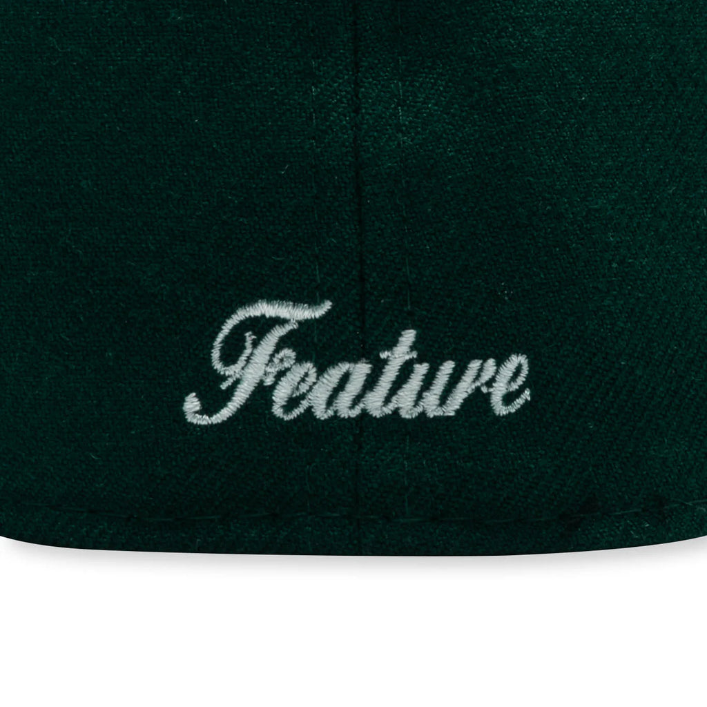 Feature x New Era 59FIFTY Fitted Wool Dark Green Yellow
