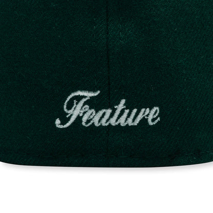 Feature x New Era 59FIFTY Fitted Wool Dark Green Yellow