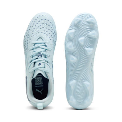 PUMA Future 9 Play FG AG Firm Ground Artificial Ground Youth Soccer Cleats Icy Blue