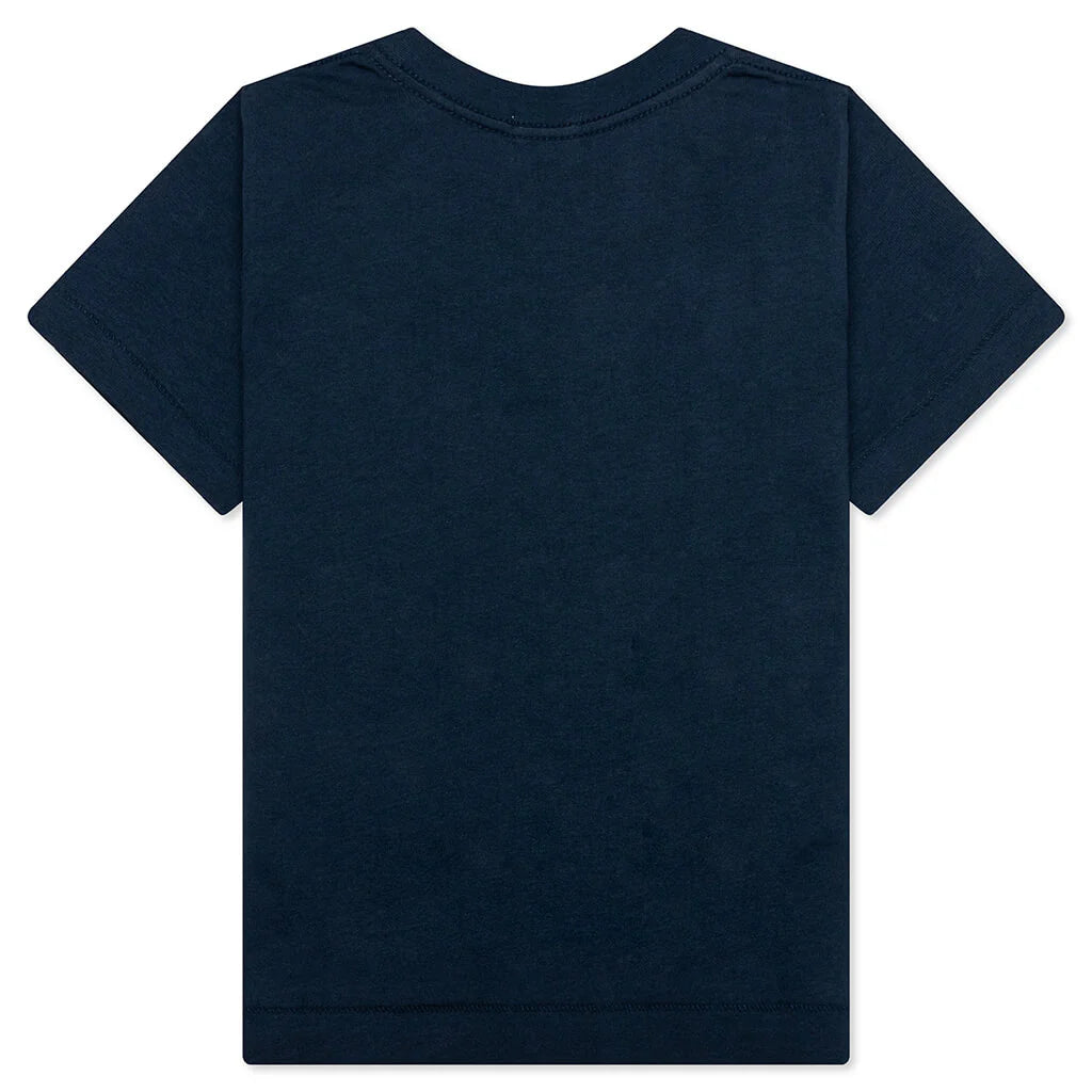 Kids Baby Milo College Tee Navy