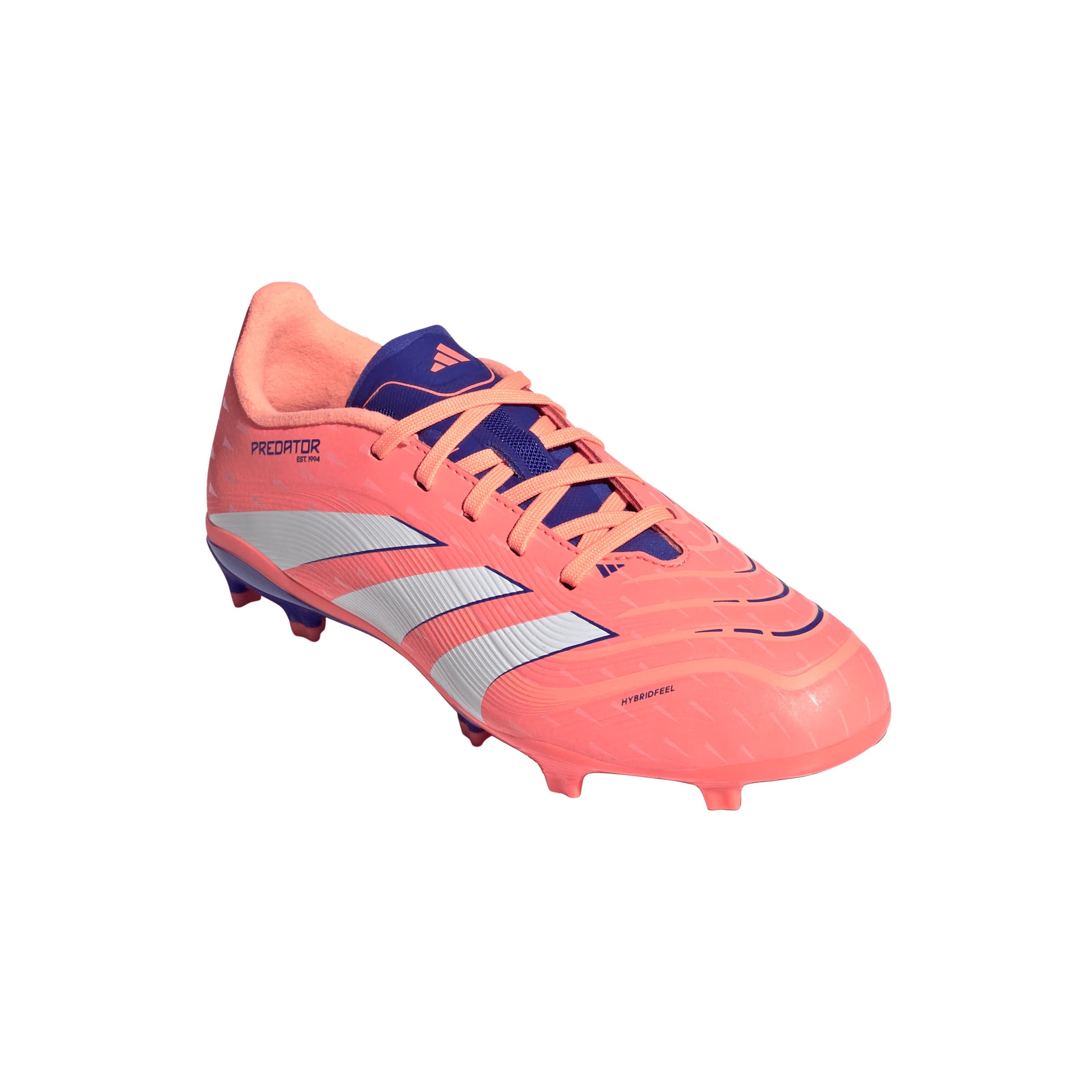 adidas Predator League FG MG Youth Soccer Cleats Orange White