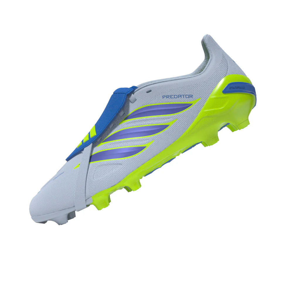 adidas Predator League Fold Over Tongue FG Firm Ground Youth Soccer Cleats Sky Blue Yellow