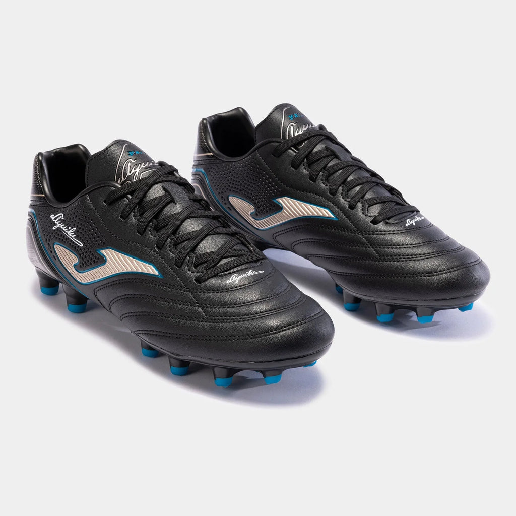 Joma Assortment Aguila 2301 FG Firm Ground Soccer Cleats Black Gold