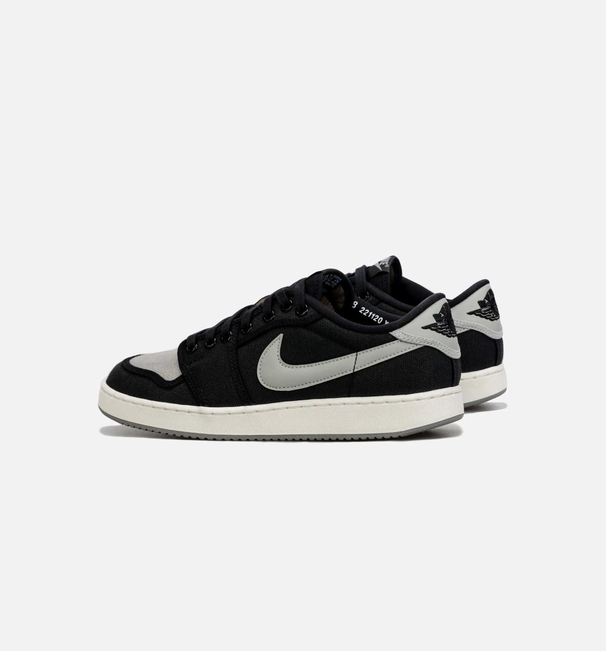Air Jordan 1 KO Low Shadow Mens Lifestyle Shoe Grey Black