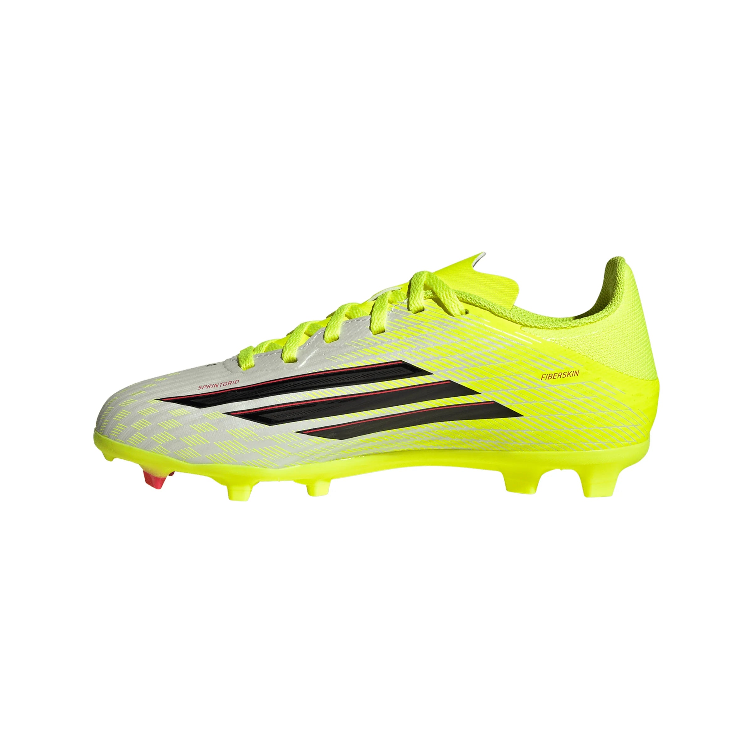 adidas F50 League FG MG Firm Ground Multi Ground Youth Soccer Cleats Yellow Black Red