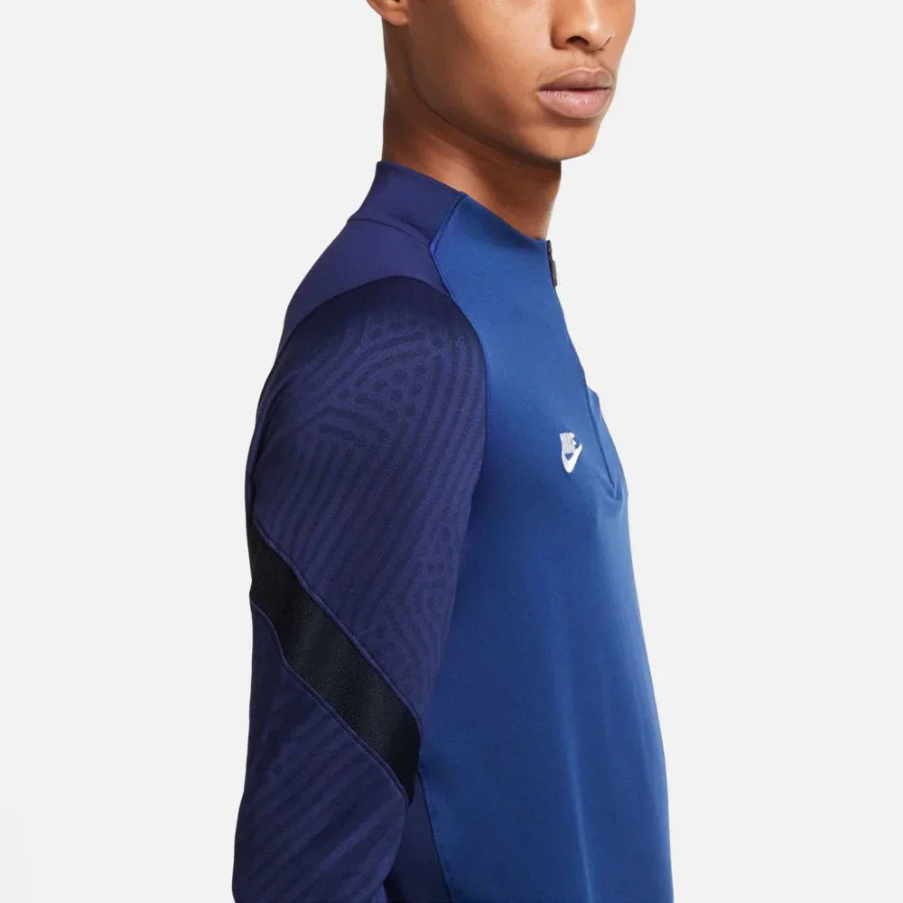 Nike Mens USA Soccer Strike Drill 1 4 Zip Top