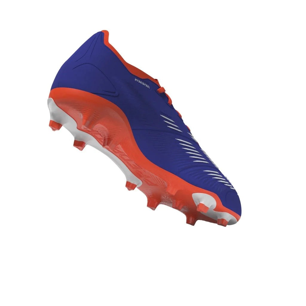 adidas Predator League FG Firm Ground Soccer Cleats Lucid Blue White Solar Red
