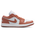 Womens Air Jordan 1 Low Pink Salmon Pure Platinum Sky J Orange White
