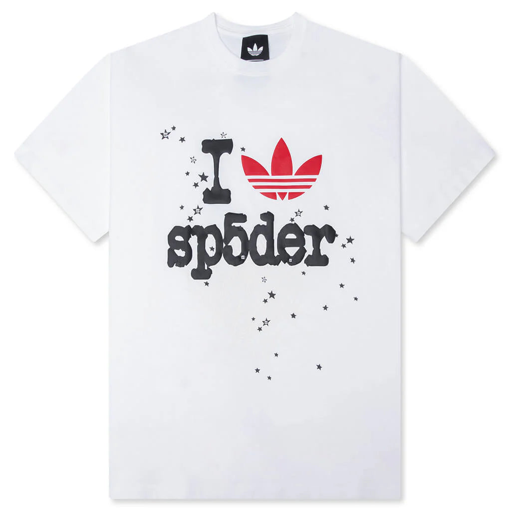 adidas Originals x Sp5der Tee White