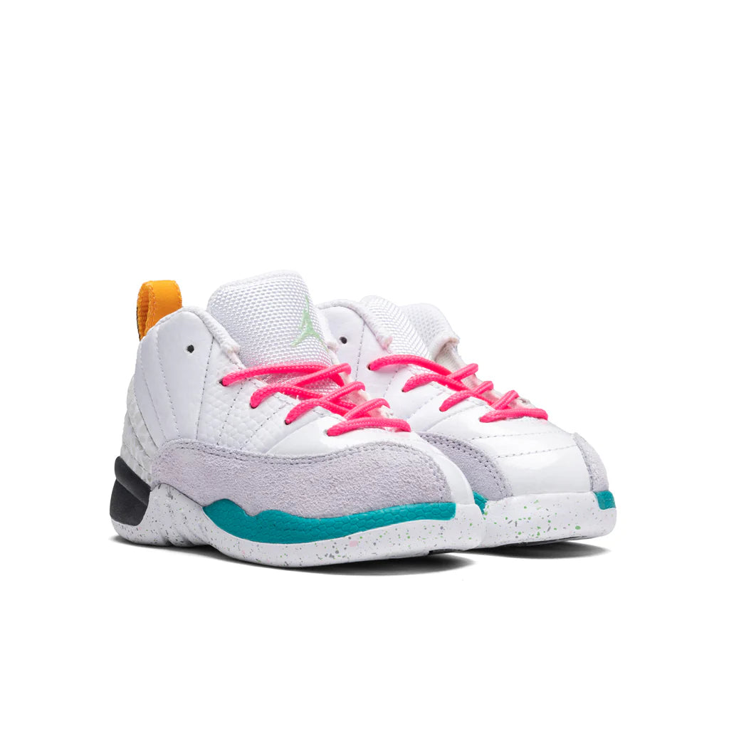 Air Jordan 12 Retro TD White Vapor Green Photon Dust