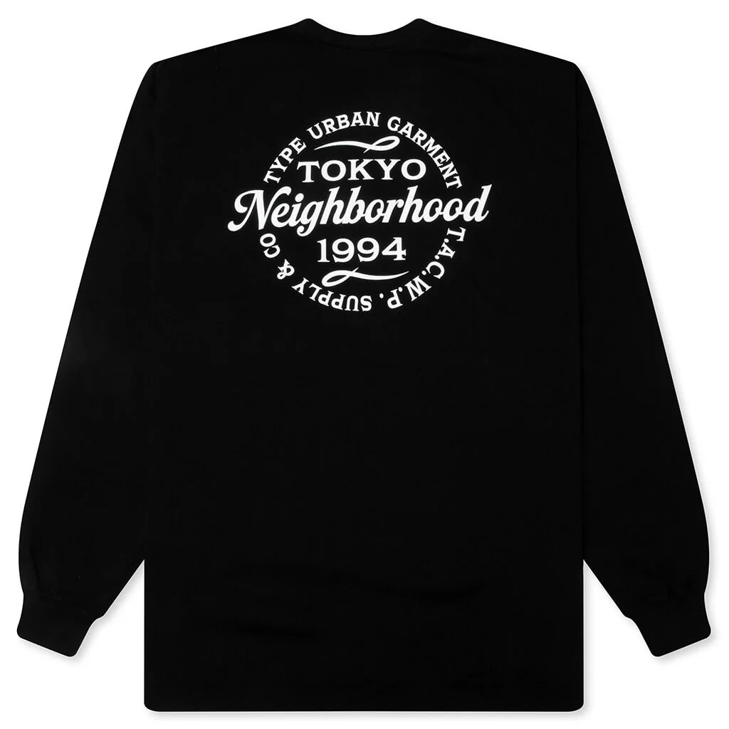 NH Tee L S 04 Black
