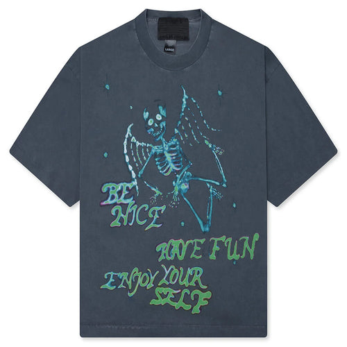Enjoy Yourself Tee Vintage Blue