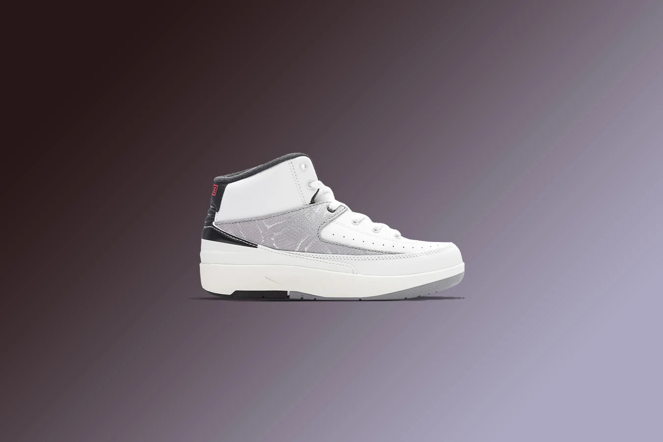 Air Jordan 2 Retro PS Python White Fire Red Cement Grey