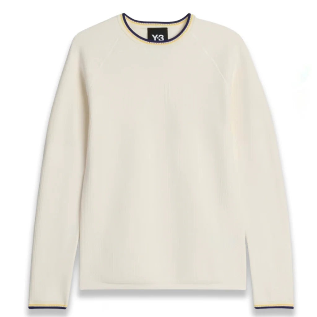 adidas Y 3 x Wales Bonner Knit Base Top Crew White
