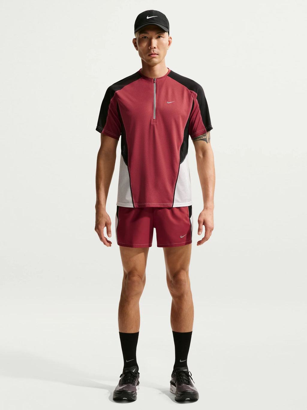 Nike Mens Retro Dri FIT 4 Brief Lined Running Shorts