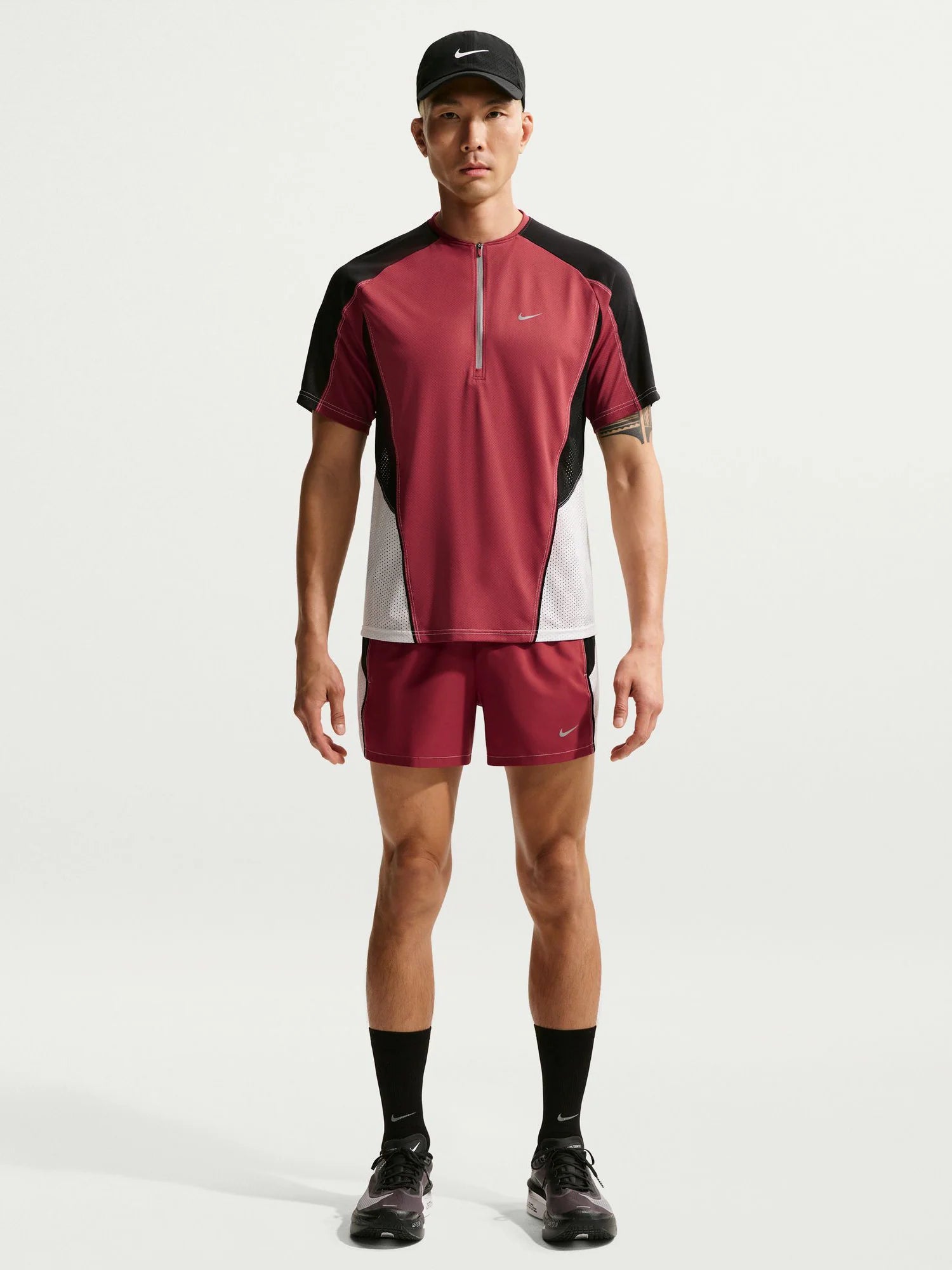 Nike Mens Retro Dri FIT 4 Brief Lined Running Shorts