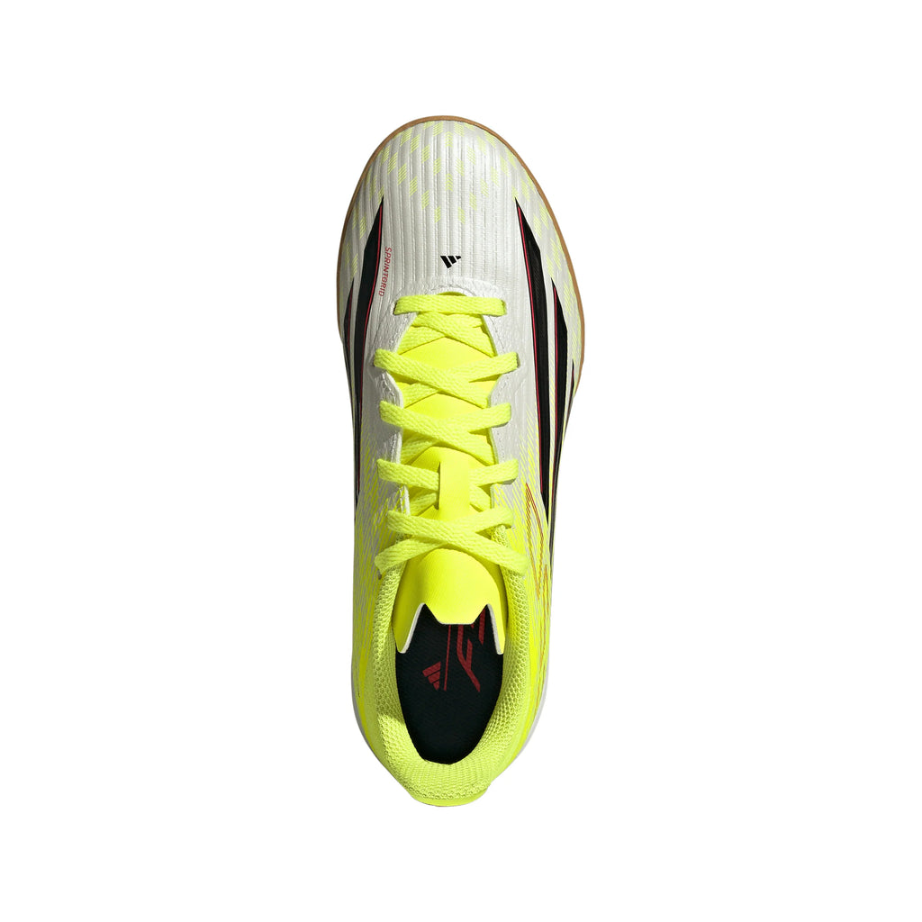 adidas F50 League IN Indoor Youth Soccer Shoes Yellow Black Red